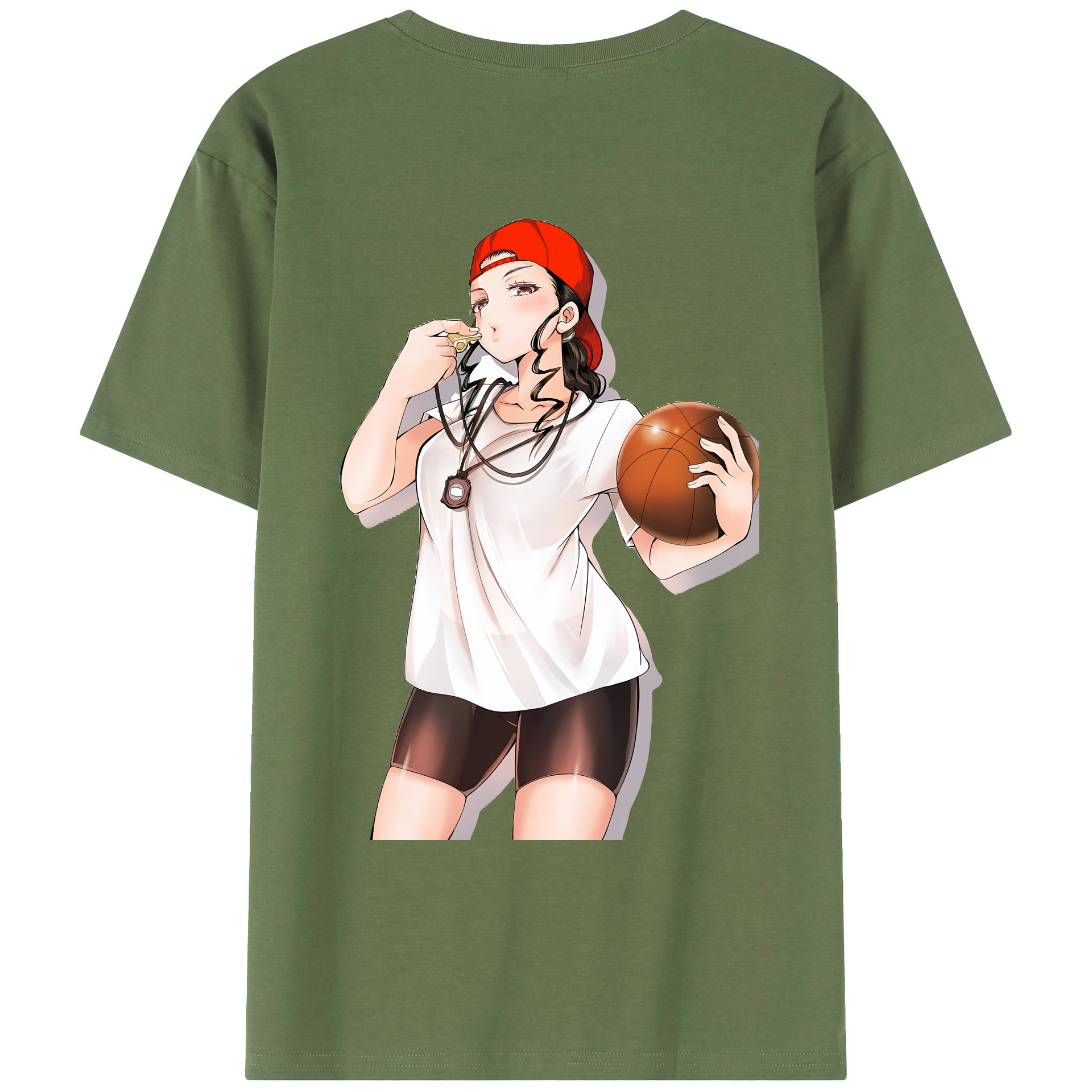 （画像用） SLAM DUNK／スラムダンク 綿100％ メンズ半袖Tシャツ（バックプリント） 通気性